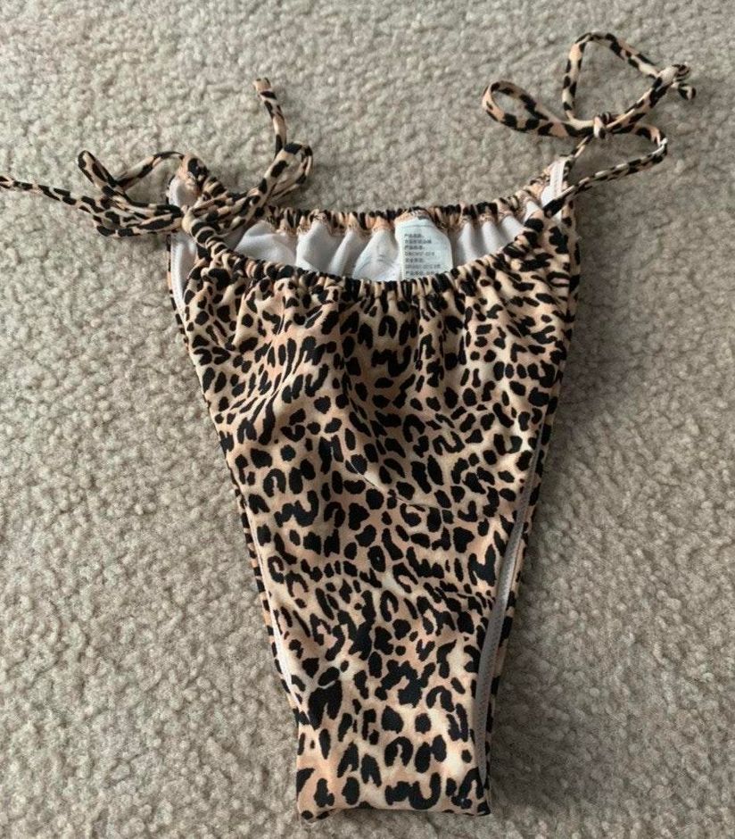 hollister cheetah bikini