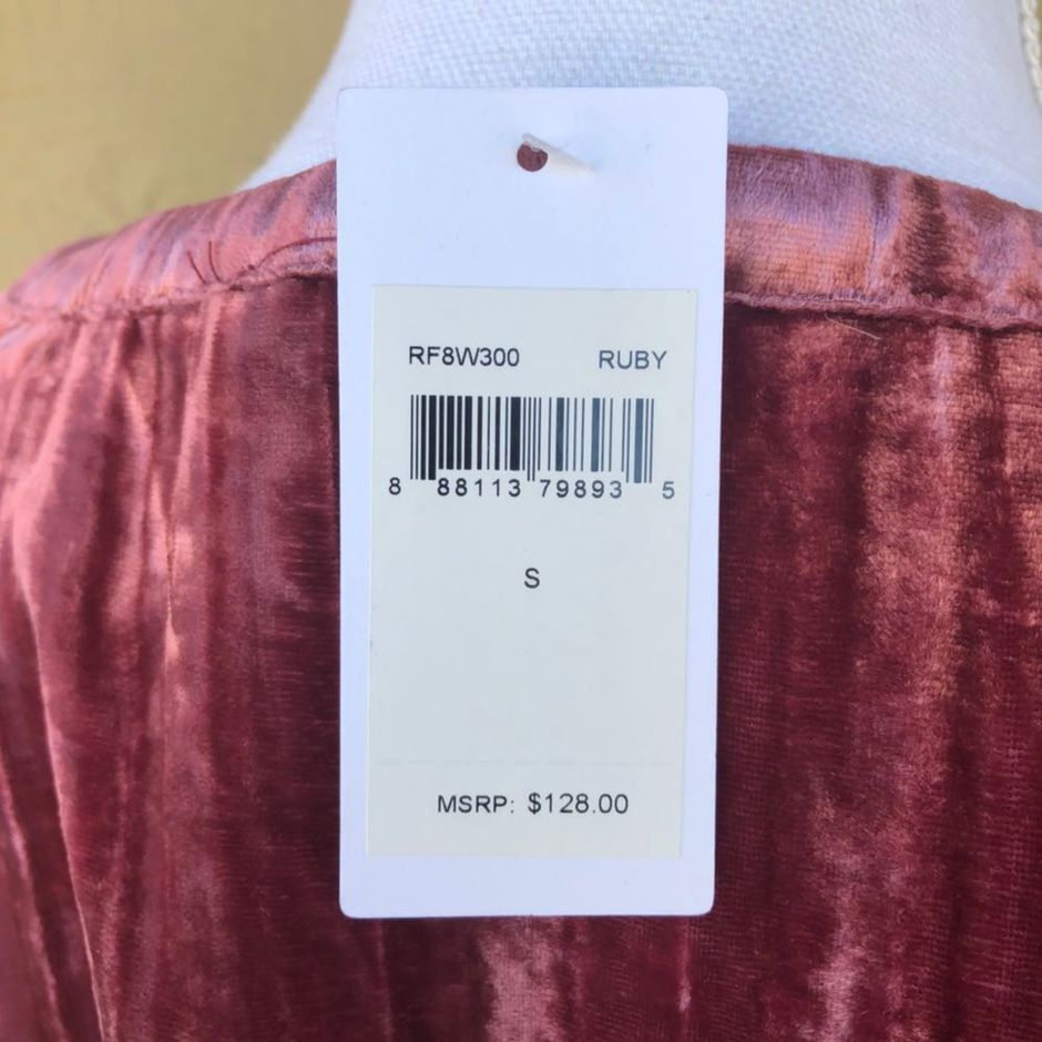 splendid moonstone velvet shirt