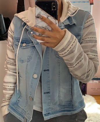 wallflower jean jacket