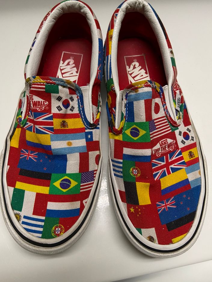 country flag vans