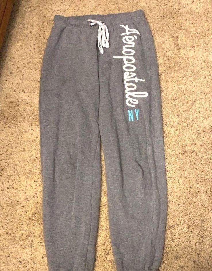 aeropostale gray sweatpants