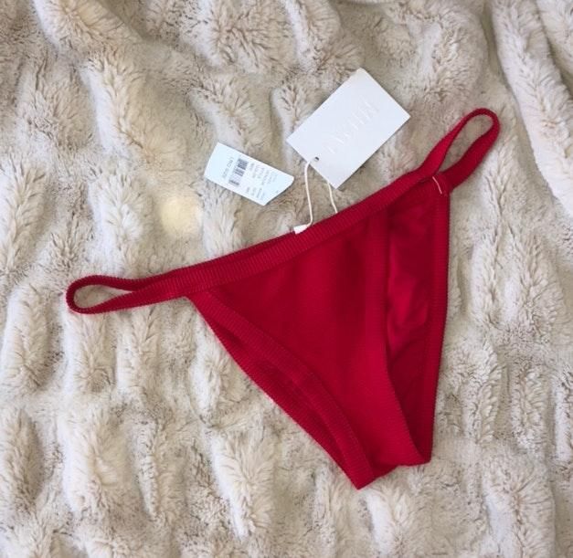 pacsun red bikini