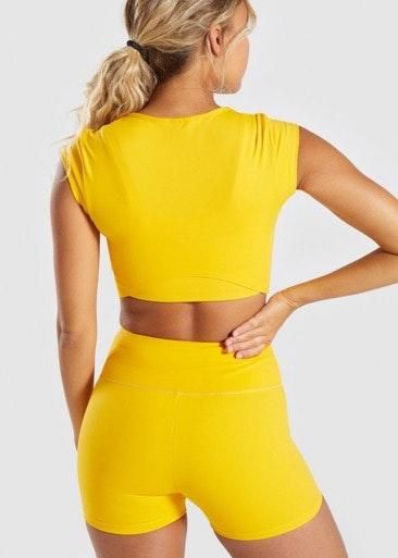 gymshark yellow set