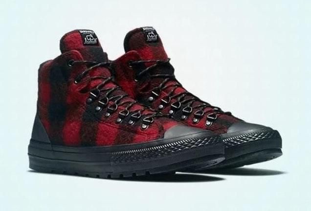 converse woolrich boots