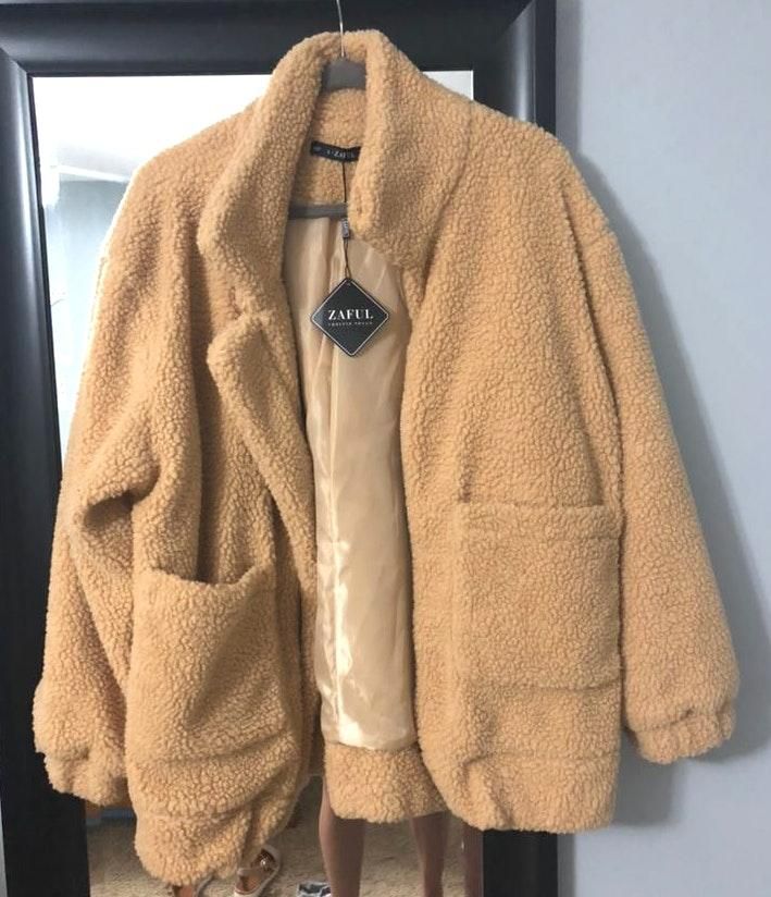 zaful teddy jacket