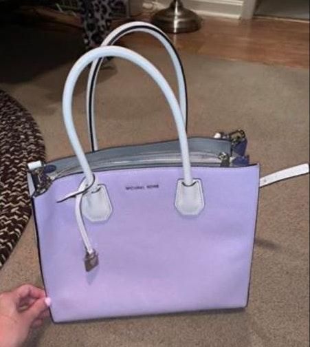 michael kors lavender wallet