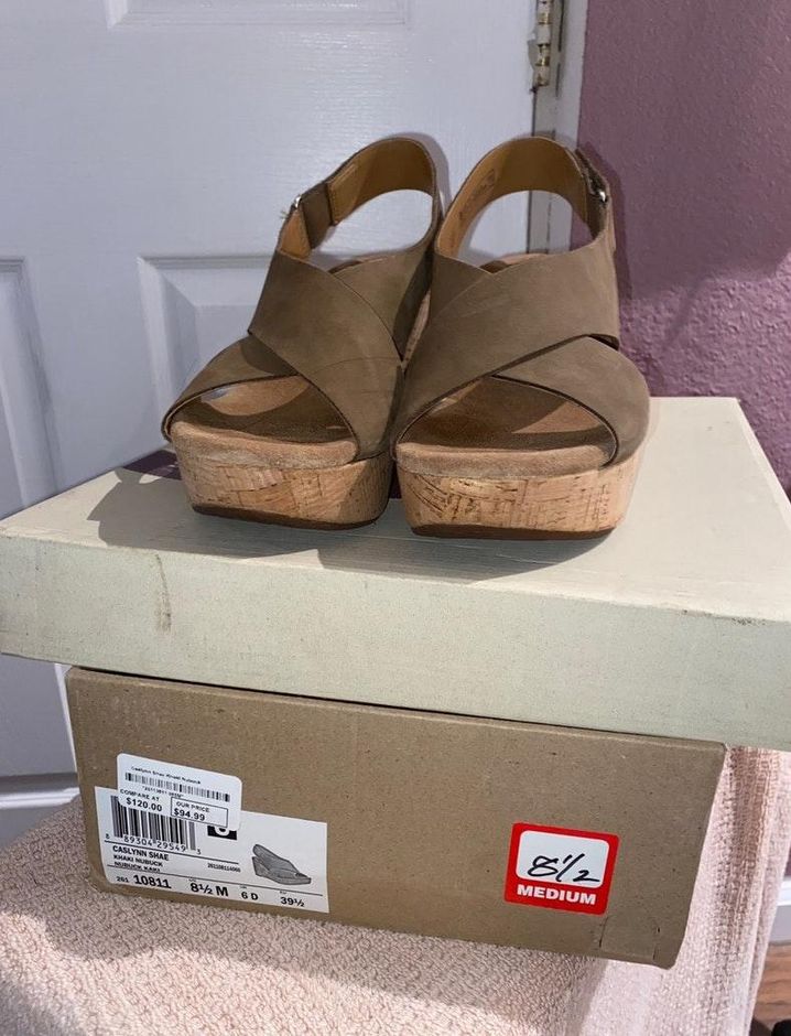 clarks caslynn shae wedge
