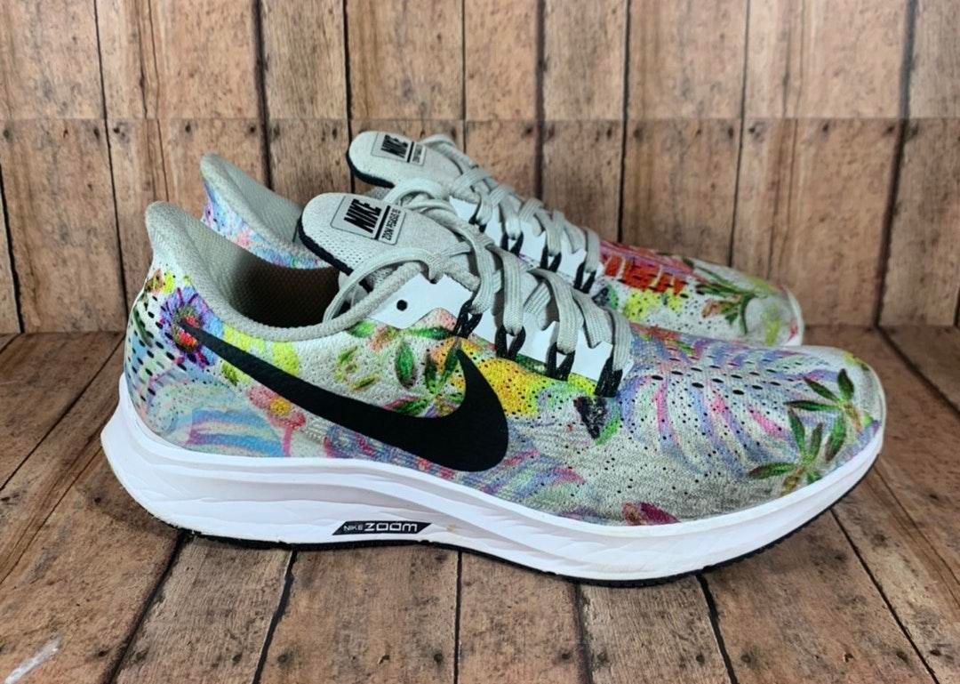 air zoom pegasus 35 white floral
