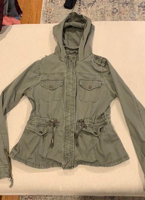 hollister cargo jacket