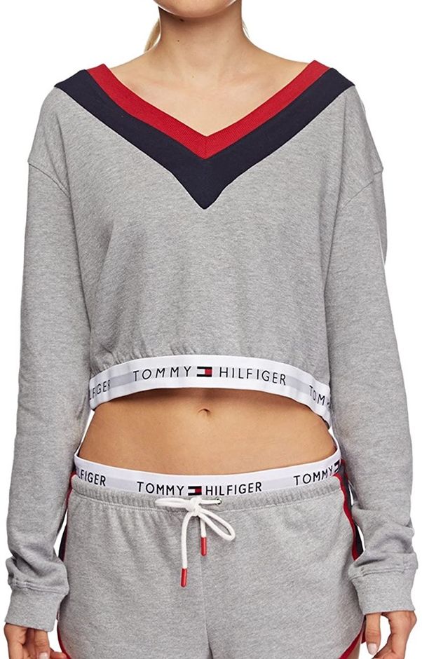 tommy hilfiger cropped pullover