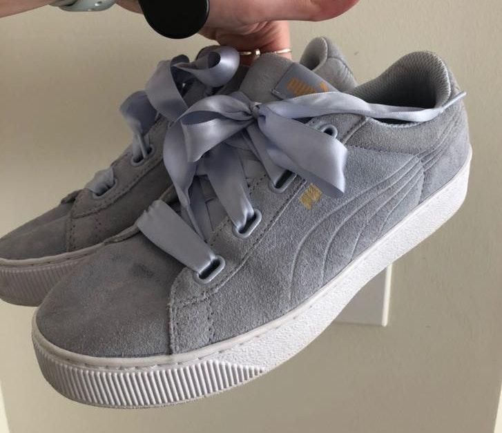 light blue platform sneakers