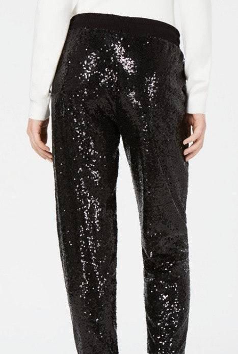 calvin klein sequin pants