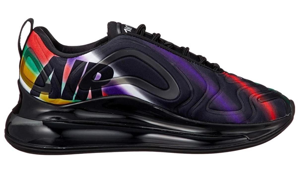 nike air max 720 black rainbow