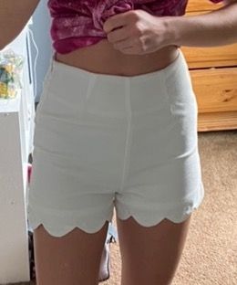 lululemon scalloped shorts