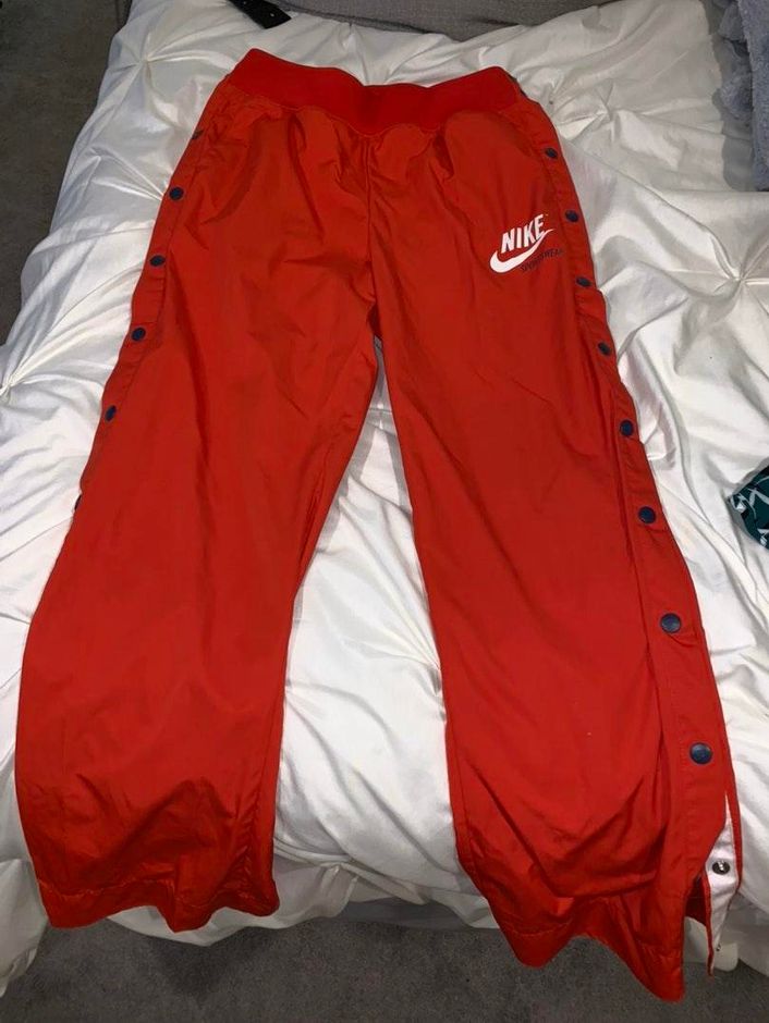 nike button sweatpants