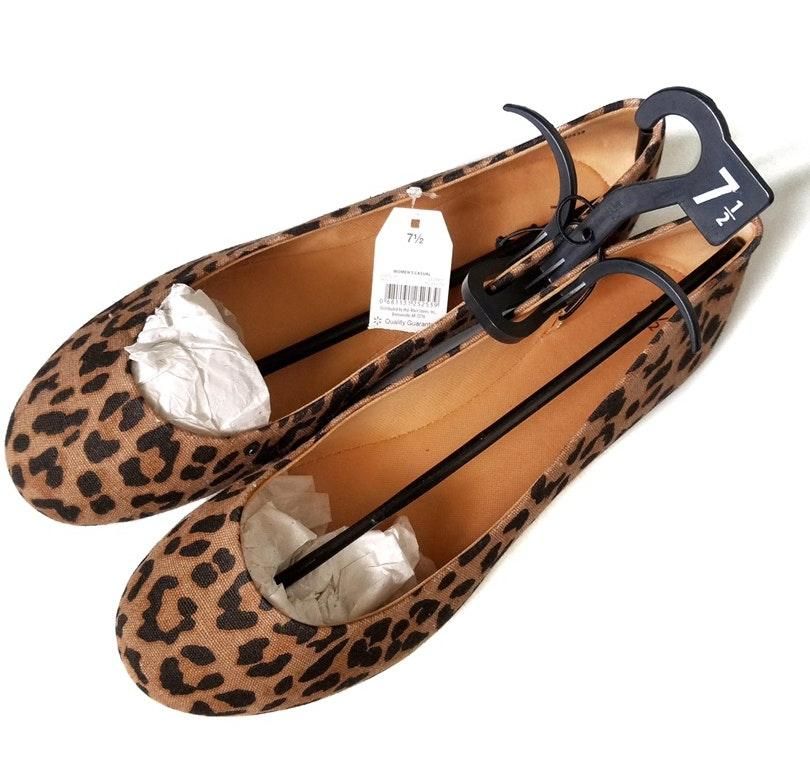 cheetah print flats