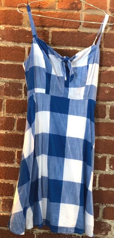 old navy gingham dress