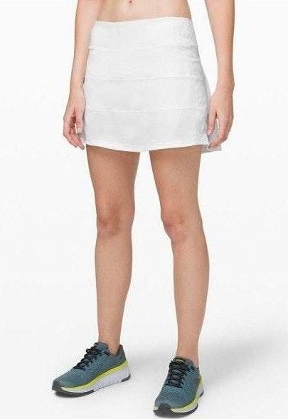 white lulu skirt