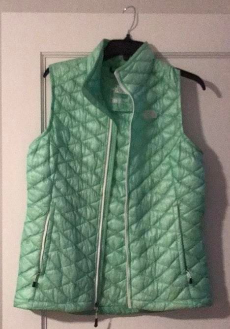 The North Face Mint Green Puffer Vest Curtsy