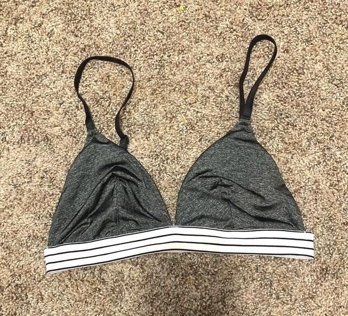 unpadded bralette