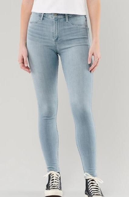 hollister jean legging