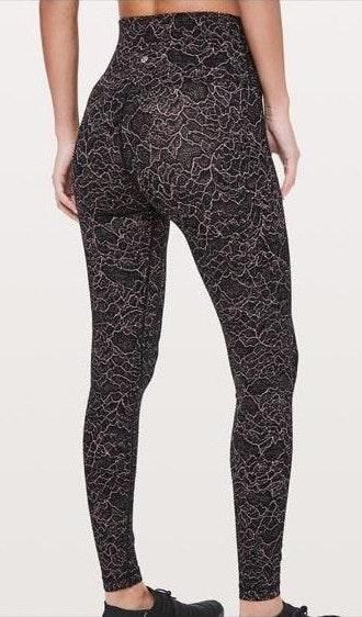 lululemon floral print leggings