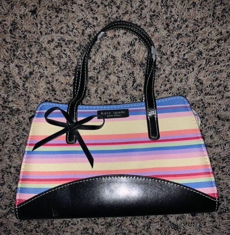 kate spade fabric purse