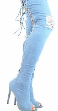 chase and chloe thigh high boots
