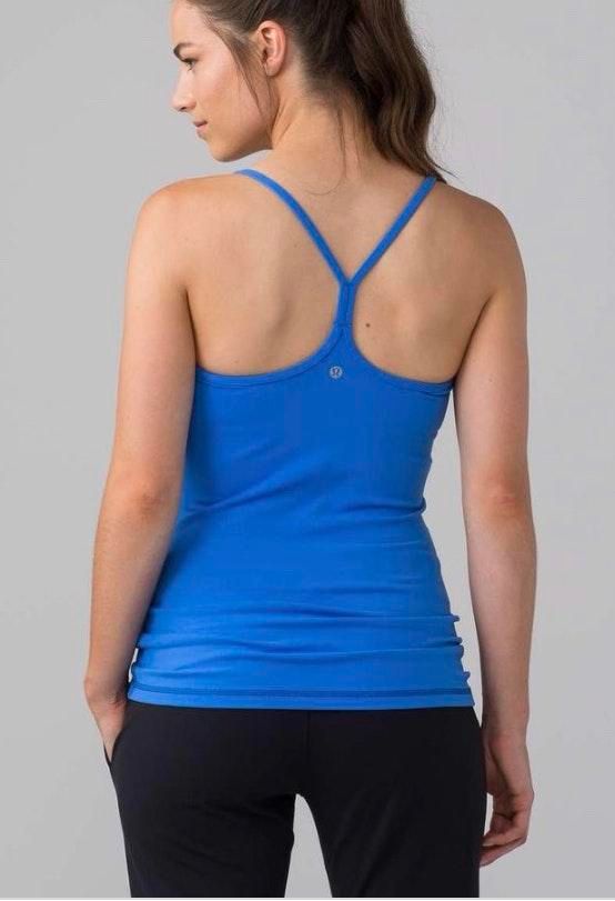 lululemon blue tank