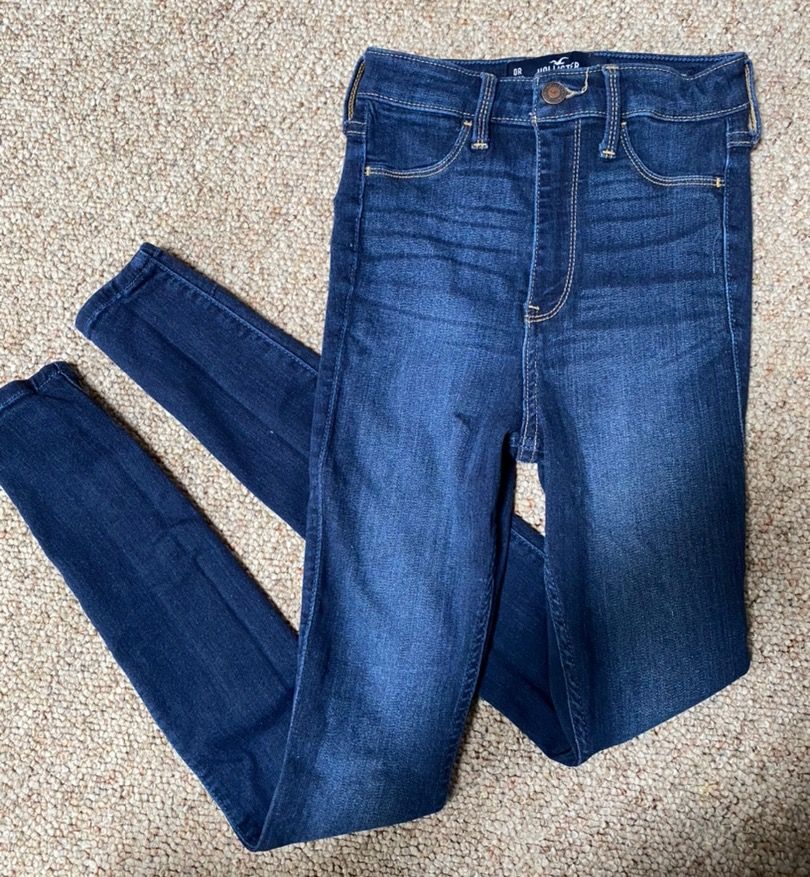 ultra high rise jean leggings hollister