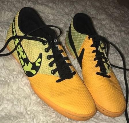 neon indoor soccer shoes