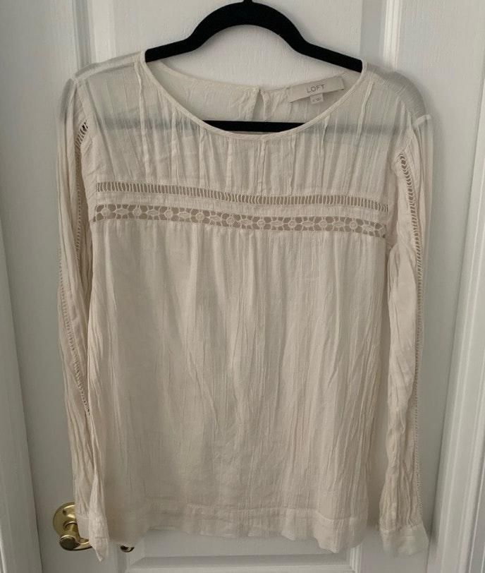 loft long sleeve tops