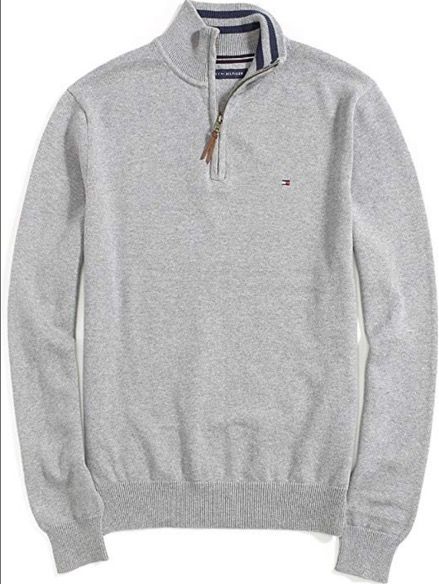 tommy jeans half zip jacket