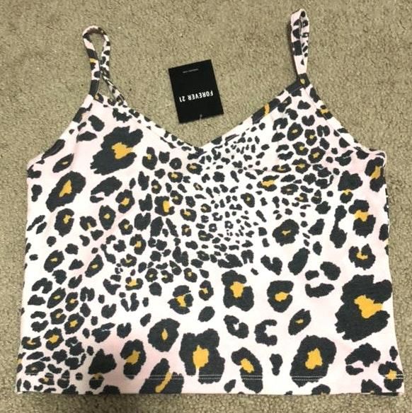 leopard tank top forever 21