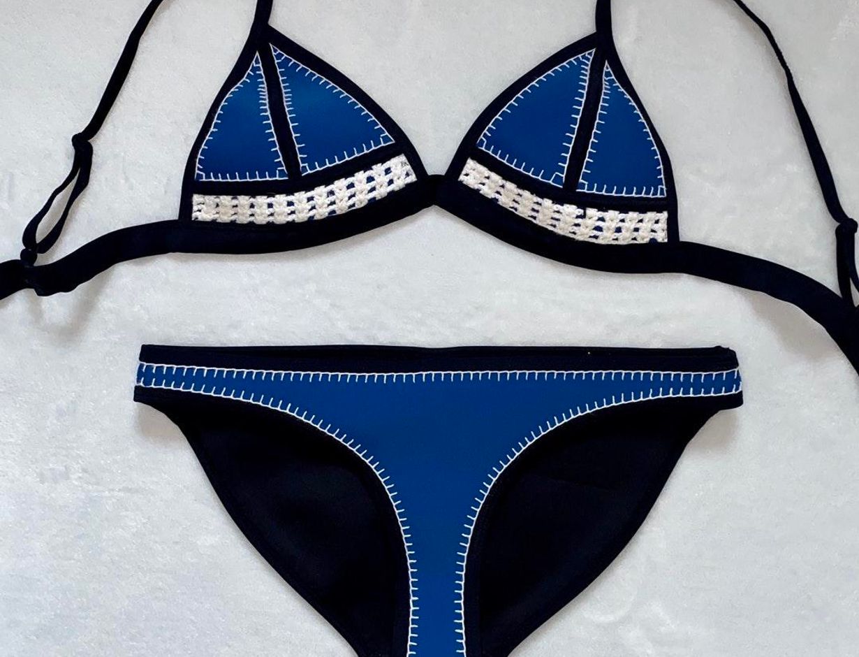 triangl crochet bikini