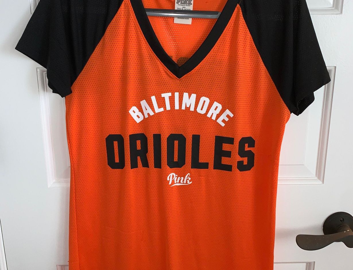 pink orioles jersey