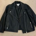Skye’s The Limit Black Leather Jacket Size M Photo 0