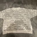 American Eagle Outfitters Zebra print sweatshirt Size:Xl Photo 1