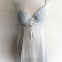 Fashion Bug Powder blue‎ sheer negligee Photo 5