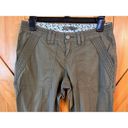 prAna  Green Cropped Pants Outdoor Travel Hike Camp Everyday Casual size 2 (3091) Photo 2