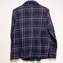 Banana Republic  Flannel Blue Red Pajama Top Photo 3