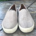 Joie  Huxley Croc Embossed Suede Sneakers Sz 7.5 Photo 5