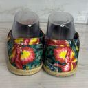 American Eagle  floral colorful ladies flats slip on shoes size 9 Photo 4