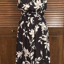 Ophelia Roe  Summer Black/Tan Floral Dress Size S Photo 0