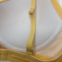 Shade & Shore  Women's Yellow Light Lift Front Tie Bikini Top Size 36C NWT Photo 11