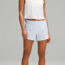 Lululemon Hotty Hot High-Rise Line Short 4” Size 8 Windmill Photo 1