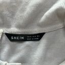 SheIn Cropped White & Black Collar Tops (2 shirts) Photo 3