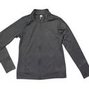 Alo Yoga  Jacket Women’s Large Gray Windbreaker Sweatshirt Zip Thumbholes Pockets Photo 1