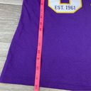 NFL Team Apparel Purple Yellow Womens Minnesota Vikings  vneck size Medium Photo 4