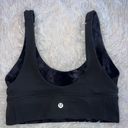 Lululemon Gray Reversible Align Bra Photo 3